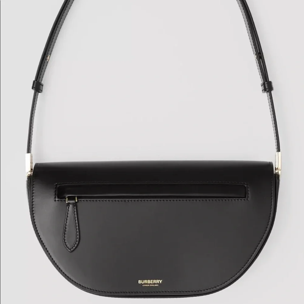 Authentic Burberry Small Leather Olympia Bag - Picture 14 of 16